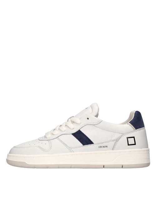Sneakers in pelle D.A.T.E. | COURT 2.0 NATURALBIANCO-BLU